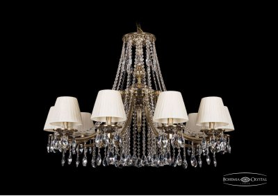 Люстра хрустальная Bohemia Ivele 1771/10/340/A/GB/SH33-160
