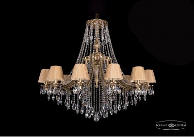 Люстра хрустальная Bohemia Ivele 1771/12/410/B/FP/SH37-160 Люстра хрустальная Bohemia Ivele 1771/12/410/B/FP/SH37-160