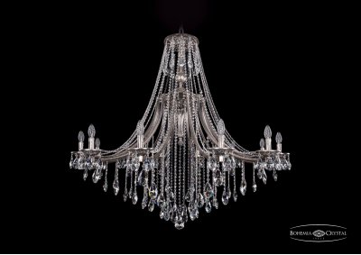 Люстра хрустальная Bohemia Ivele 1771/12/490/B/NB Люстра хрустальная Bohemia Ivele 1771/12/490/B/NB