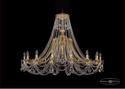 Люстра хрустальная Bohemia Ivele 1771/16/490/C/G Люстра хрустальная Bohemia Ivele 1771/16/490/C/G