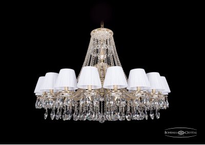 Люстра хрустальная Bohemia Ivele 1771/20/410/A/GW/SH2-160 Люстра хрустальная Bohemia Ivele 1771/20/410/A/GW/SH2-160