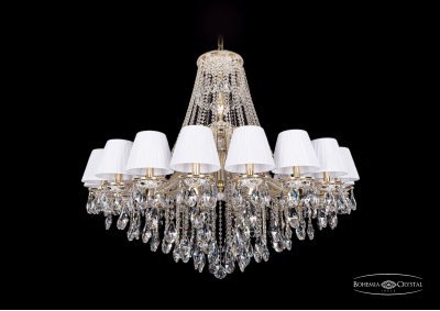 Люстра хрустальная Bohemia Ivele 1771/20/410/B/GW/SH32-160 Люстра хрустальная Bohemia Ivele 1771/20/410/B/GW/SH32-160