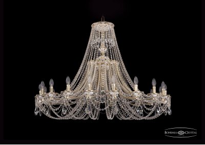 Люстра хрустальная Bohemia Ivele 1771/20/490/C/GW Люстра хрустальная Bohemia Ivele 1771/20/490/C/GW
