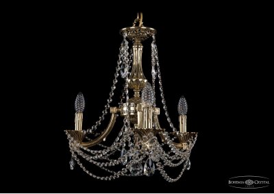 Люстра хрустальная Bohemia Ivele 1771/3/150/C/GB Люстра хрустальная Bohemia Ivele 1771/3/150/C/GB