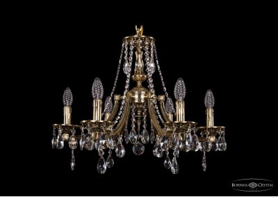 Люстра хрустальная Bohemia Ivele 1771/6/190/A/GB Люстра хрустальная Bohemia Ivele 1771/6/190/A/GB