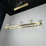 Подвесная люстра LOTOS LONG 10 ImperiumLoft 177885-26