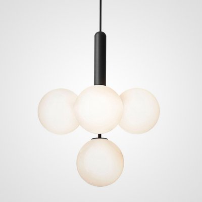 Подвесной светильник RAFFIN 4 white ImperiumLoft 177909-26