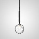 Подвесной светильник RAFFIN Black/Transparent ImperiumLoft 177910-26