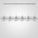 Люстра Tezani Argent Suspension Linear 6L 210 ImperiumLoft 177954-22