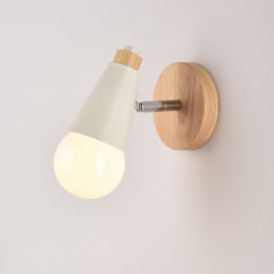 Бра DEER B White/Light wood ImperiumLoft 177958-26