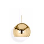 Подвесной светильник Mirror Ball Gold D20 ImperiumLoft 177970-22