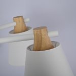 Потолочная люстра на штанге NATURA A WHITE 8 ImperiumLoft 177988-26