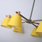 Потолочная люстра на штанге NATURA A YELLOW 6 ImperiumLoft 177989-26