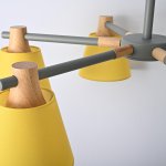 Потолочная люстра на штанге NATURA A YELLOW 6 ImperiumLoft 177989-26