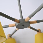 Потолочная люстра на штанге NATURA A YELLOW 6 ImperiumLoft 177989-26