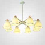 Потолочная люстра на штанге NATURA A BLUE 8 ImperiumLoft 177992-26