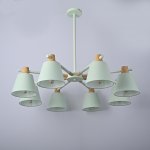 Потолочная люстра на штанге NATURA A BLUE 8 ImperiumLoft 177992-26