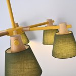 Потолочная люстра на штанге NATURA A GREEN 6 ImperiumLoft 177993-26