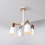 Люстра потолочная на штанге NATURA C4 white ImperiumLoft 178003-26