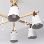 Люстра потолочная на штанге NATURA C6 white ImperiumLoft 178004-26