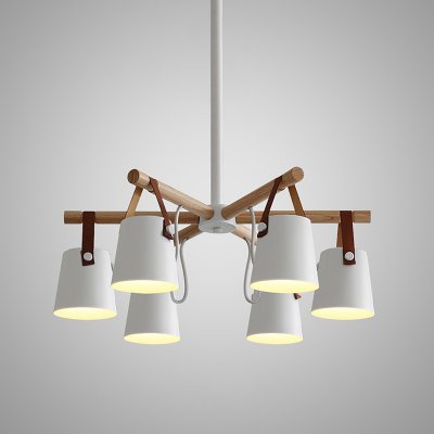 Люстра потолочная на штанге NATURA C6 white ImperiumLoft 178004-26