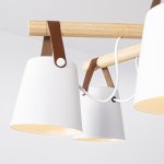 Люстра потолочная на штанге NATURA C8 white ImperiumLoft 178005-26