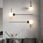 Настенный светильник в виде угла LINGE XL ImperiumLoft 178016-26