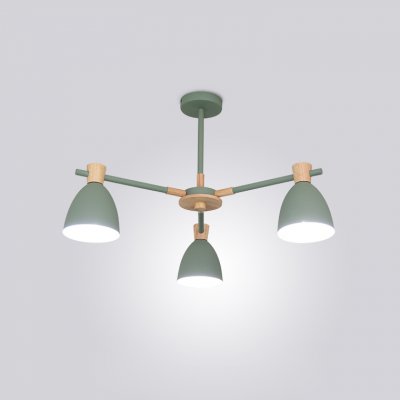 Потолочная люстра FOLKE 3 Green ImperiumLoft 178025-26