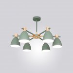 Потолочная люстра FOLKE 6 Green ImperiumLoft 178026-26