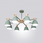 Потолочная люстра FOLKE 8 Green ImperiumLoft 178027-26