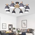 Потолочная люстра FOLKE 8 Green ImperiumLoft 178027-26
