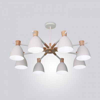 Потолочная люстра FOLKE 8 White ImperiumLoft 178030-26