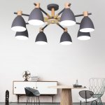 Потолочная люстра FOLKE 8 White ImperiumLoft 178030-26