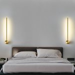 Настенный светильник Wall LINES L120 Black ImperiumLoft 178035-26