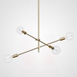 Люстра LF Studio Cliff Pendant 4 Bronze ImperiumLoft 178049-22