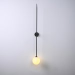 Настенный светильник LINES Ball 150 Black ImperiumLoft 178055-26