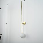 Настенный светильник LINES Ball 100 Gold ImperiumLoft 178057-26