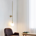 Настенный светильник LINES Ball 100 Gold ImperiumLoft 178057-26