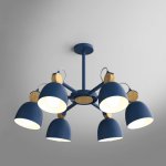 Потолочная люстр на штанге ROLLA 6 bilberry ImperiumLoft 178071-26