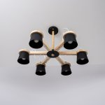 Люстра потолочная NATURA B6 Black ImperiumLoft 178084-26