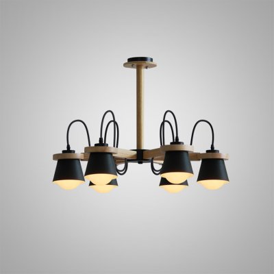 Люстра потолочная NATURA B6 Black ImperiumLoft 178084-26