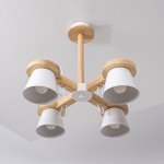 Люстра потолочная NATURA B4 White ImperiumLoft 178085-26