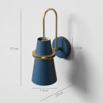 НАСТЕННЫЙ СВЕТИЛЬНИК БРА REINAR WALL Синий ImperiumLoft 178093-26