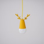 Подвесной светильник DEER ONE Желтый ImperiumLoft 178110-26