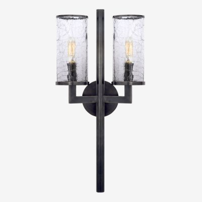 Бра LIAISON DOUBLE ARM SCONCE Черный ImperiumLoft 178116-26