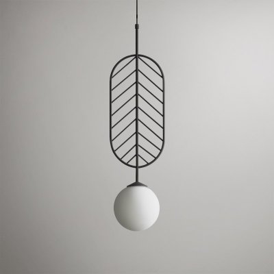 Подвесной светильник LEAF C Чёрный ImperiumLoft 178144-26