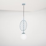 Подвесной светильник LEAF B Голубой ImperiumLoft 178146-26