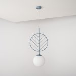 Подвесной светильник LEAF B Голубой ImperiumLoft 178146-26