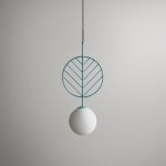 Подвесной светильник LEAF B Голубой ImperiumLoft 178146-26