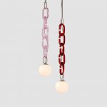 Подвесной светильник CHAIN РОЗОВЫЙ ImperiumLoft 178152-26
